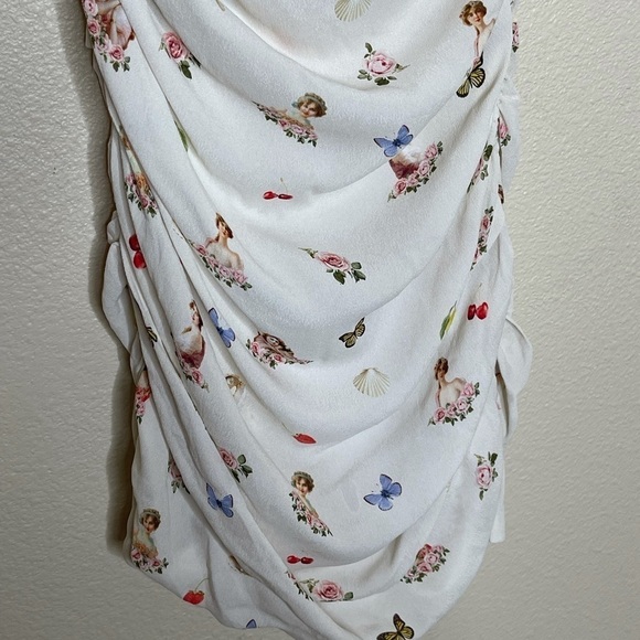 NWT WEWOREWHAT Ronnie Mini Dress Garden Ladies, S - Picture 10 of 13